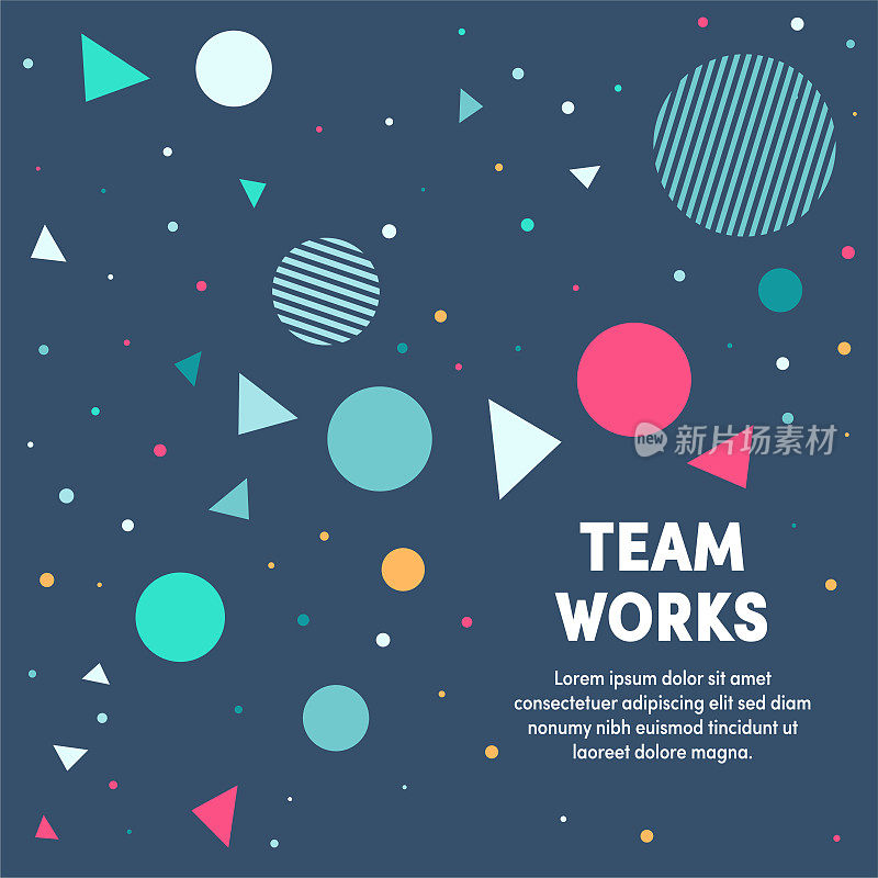 Team Works多用途商业封面设计